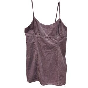 Wild Fable Corduroy Mini Dress‎ Lavender Purple Spaghetti Strap Casual L